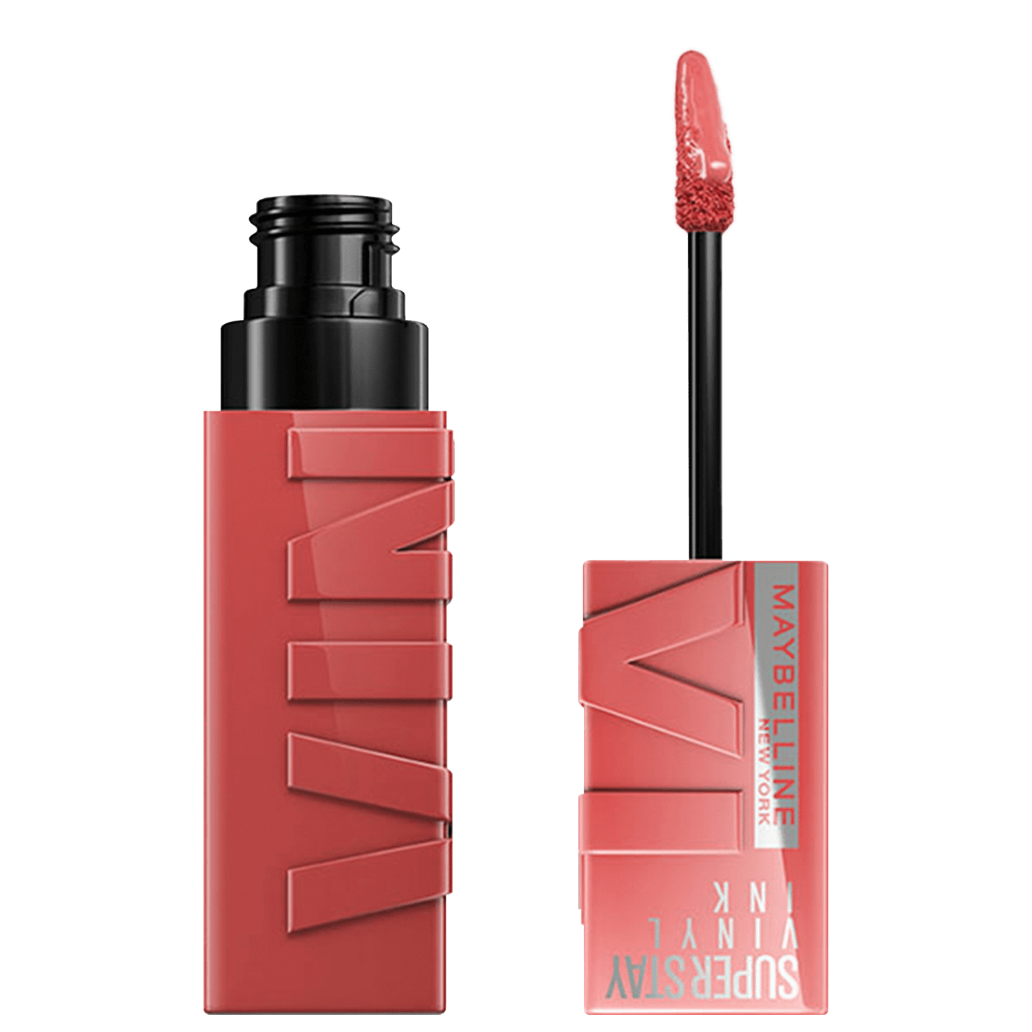 Batom Líquido Maybelline Superstay Vinyl Ink Peachy 4.2ml