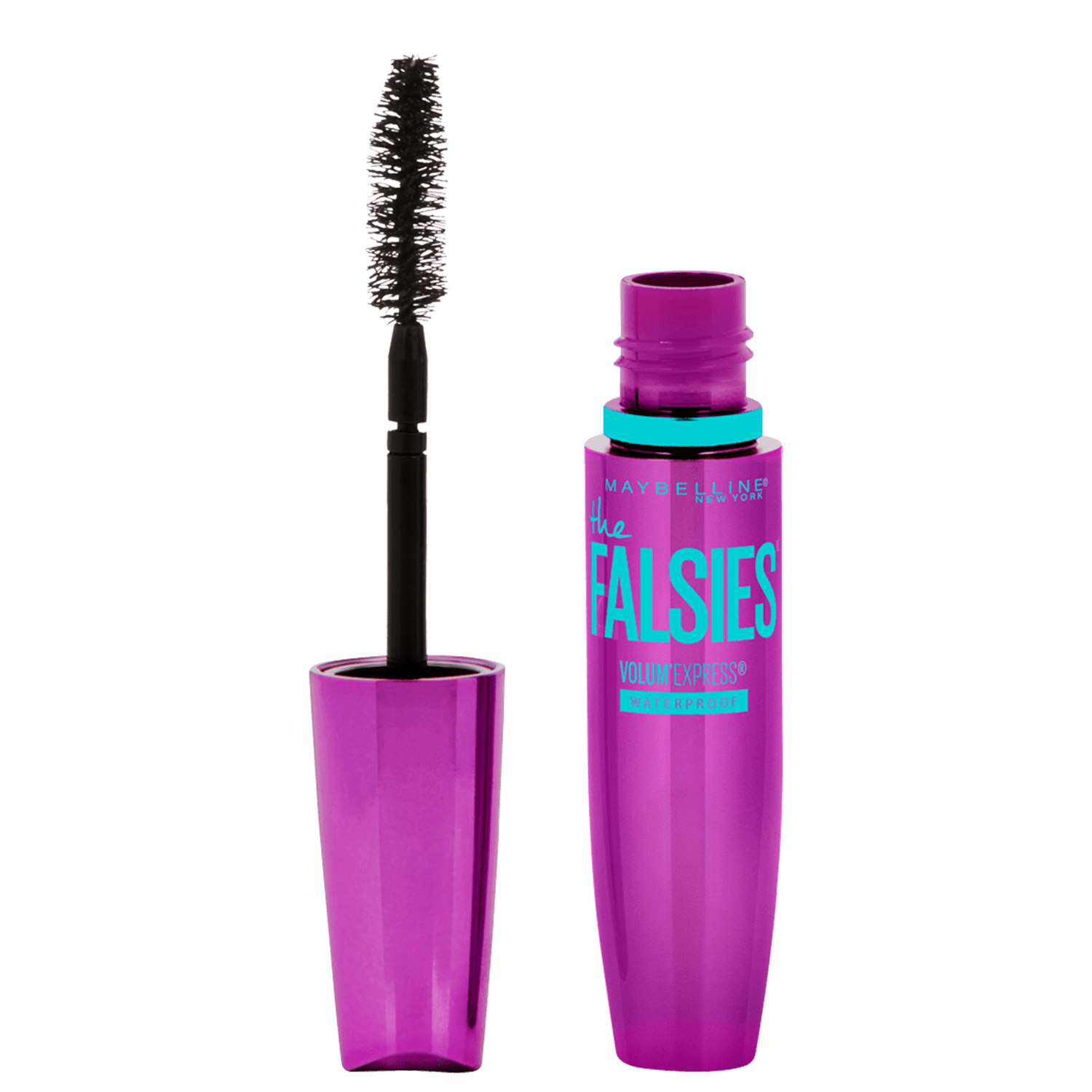 Máscara de Cílios Maybelline The Falsies Volum’Express À Prova D’água Preto 7,5ml