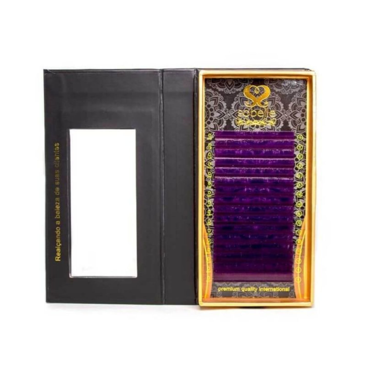 Cílios Mink Lash Roxo 0.7 C Mix 8-11