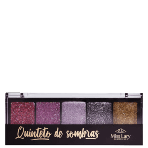 Paleta de Sombras Miss Lary Quinteto de Sombras 10g