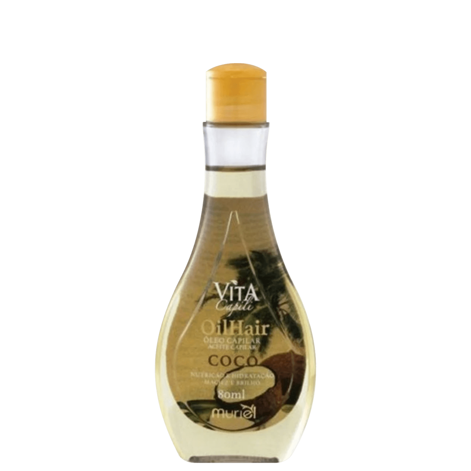 Óleo Mineral Capilar Muriel Vita Capili Coco 80ml