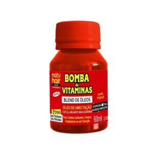 Óleo de Umectação NatuHair Bomba de Vitaminas 60ml Óleo de Umectação NatuHair Bomba de Vitaminas 60ml