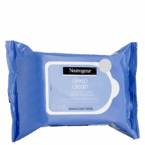 Lenço Demaquilante Neutrogena Deep Clean 25 Unidades