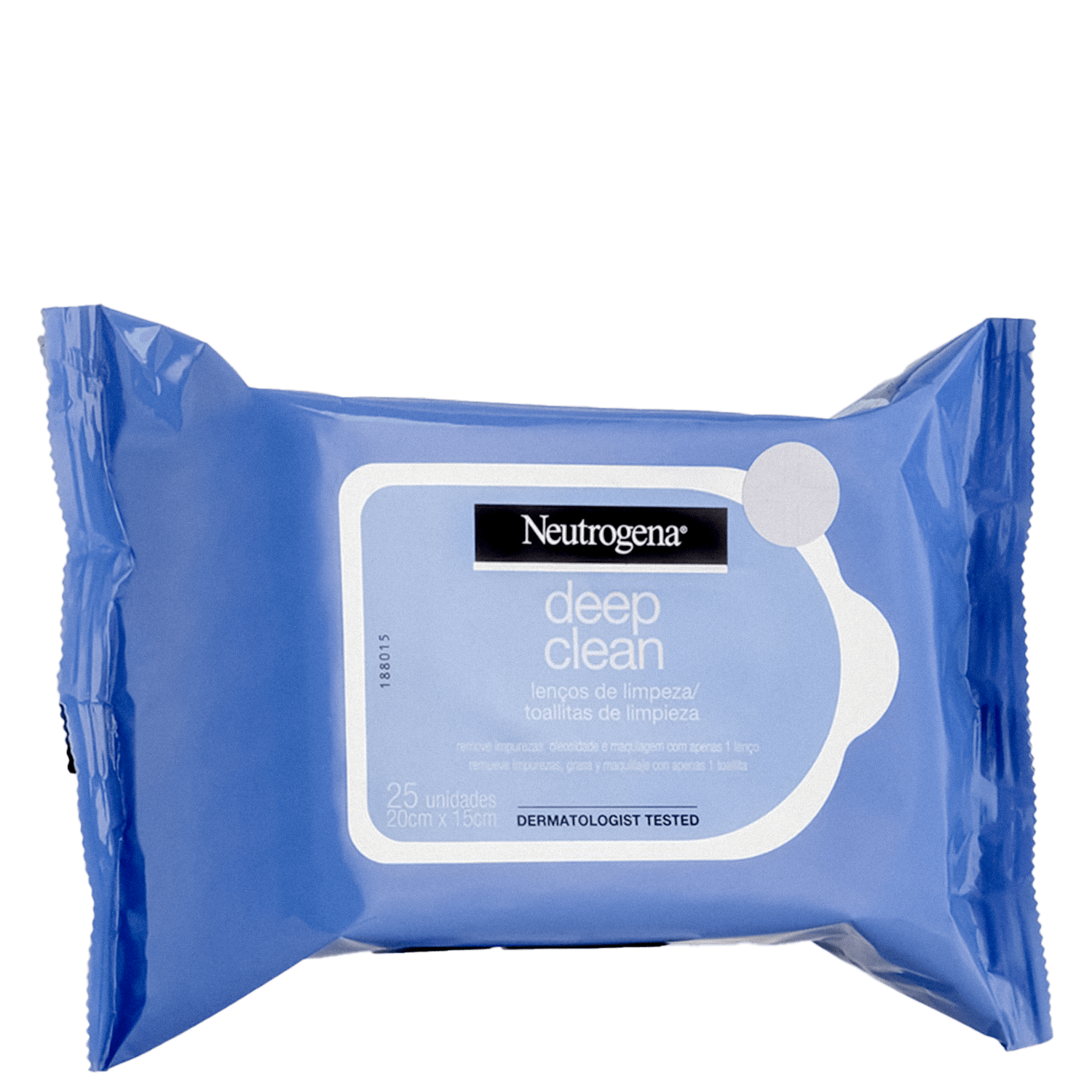 Lenço Demaquilante Neutrogena Deep Clean 25 Unidades