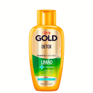 Shampoo Niely Gold Detox Limão Chá Verde 275ml