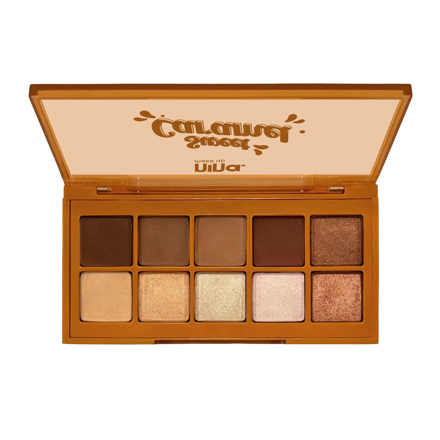 Paleta de Sombras Nina Makeup Sweet Caramel Explosão de Caramelo 10g
