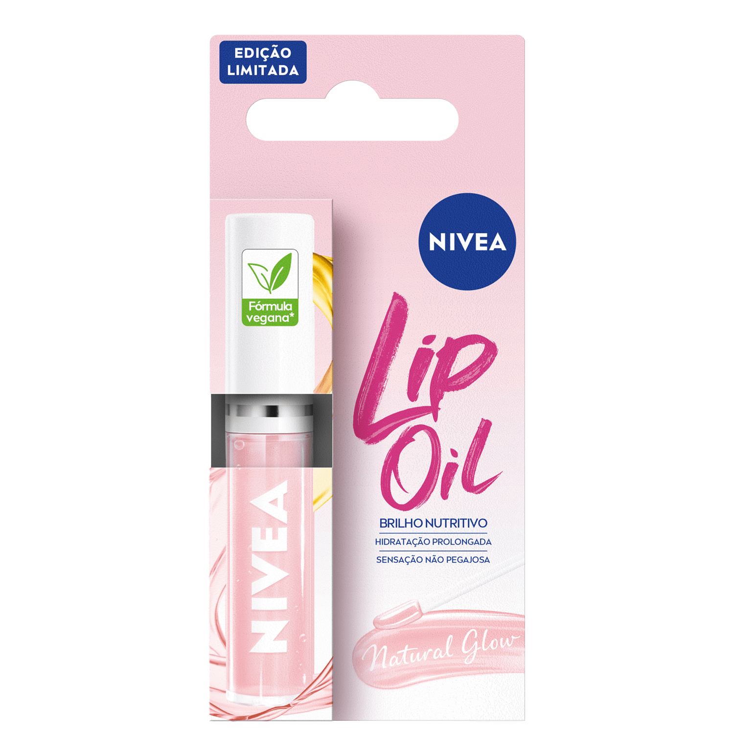 Lip Oil NIVEA Brilho Nutritivo Natural Glow 5,5ml