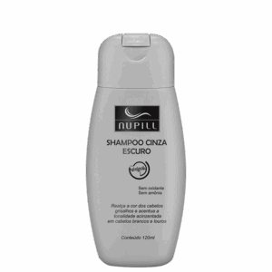 Shampoo Nupill Cinza Escuro 120ml