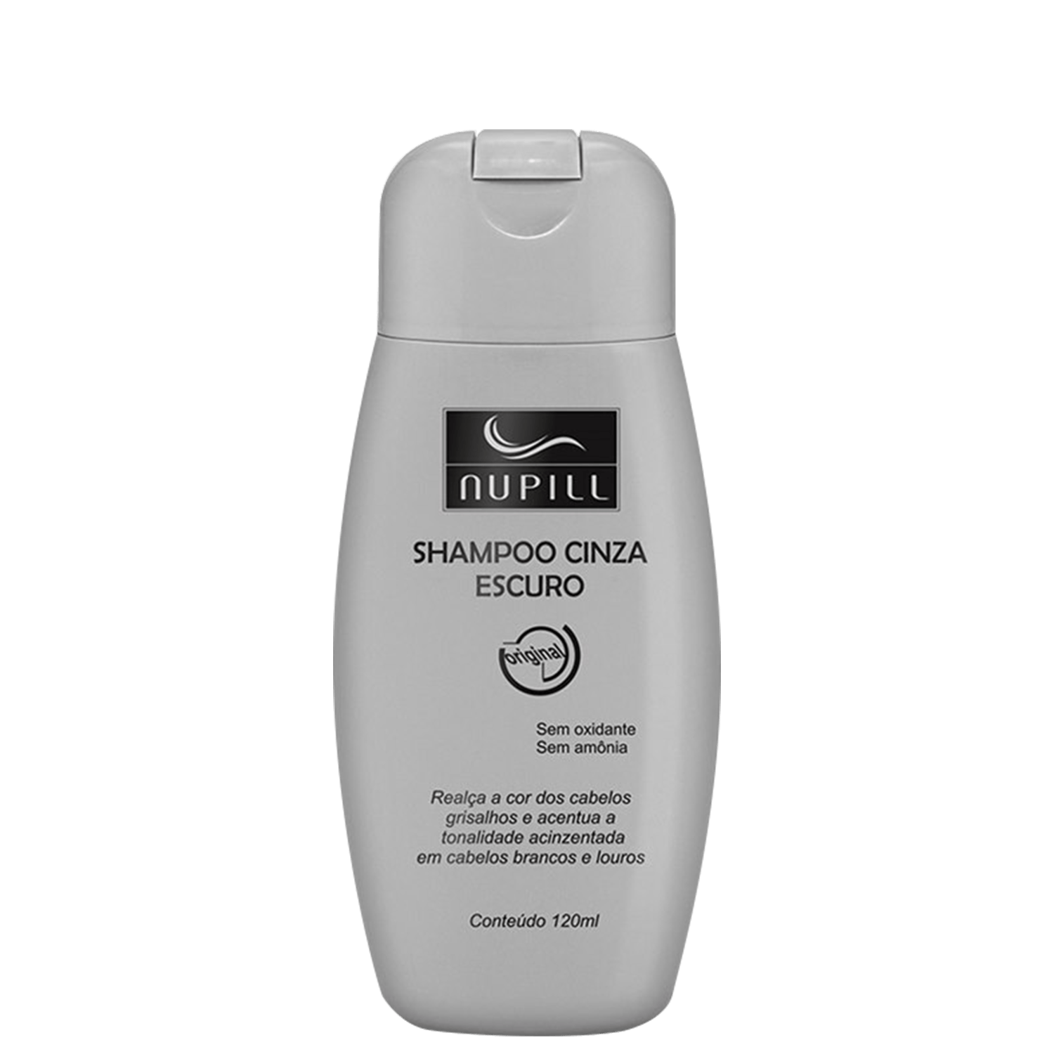 Shampoo Nupill Cinza Escuro 120ml