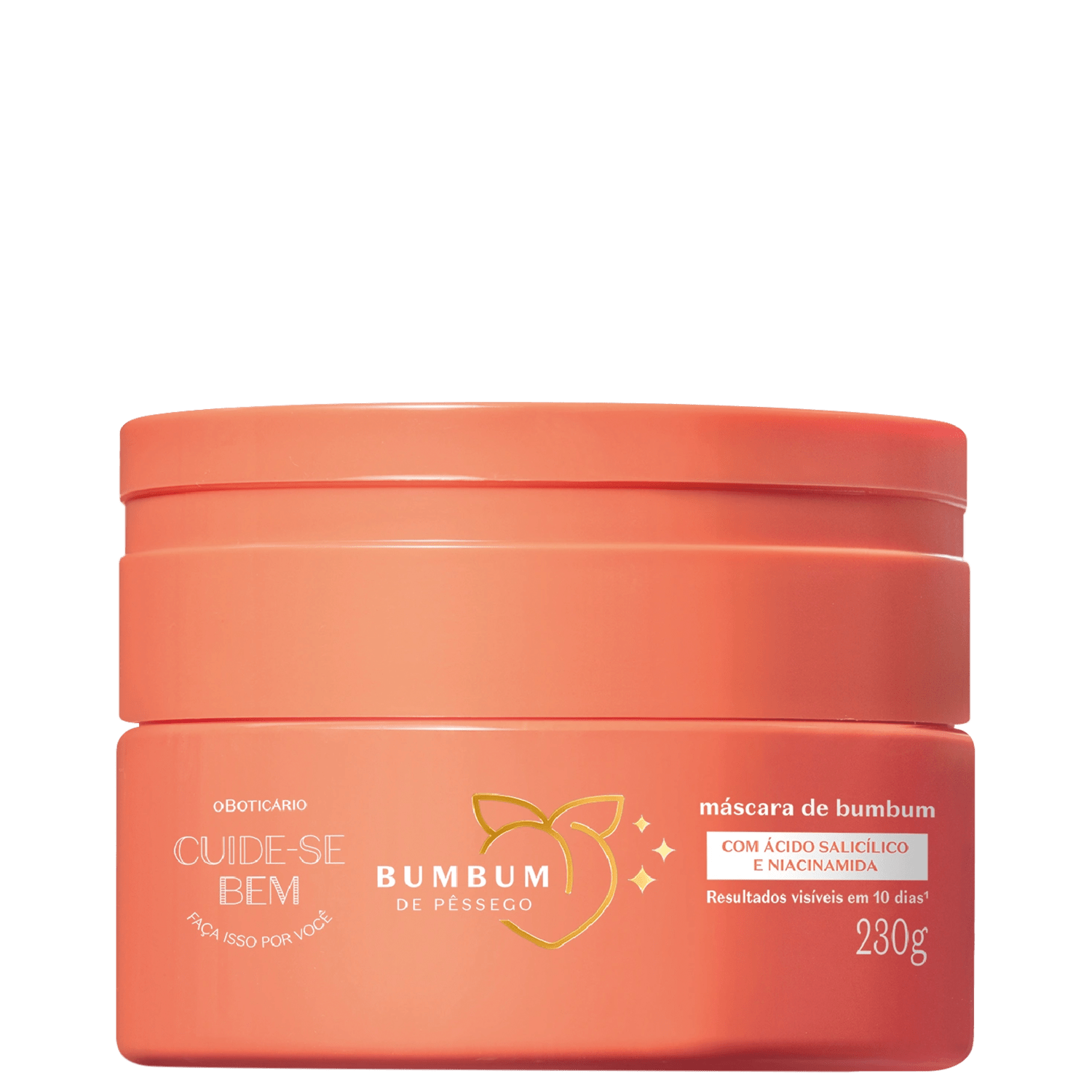 Máscara Corporal O Boticário Cuidese Bem Bumbum De Pessego 230g