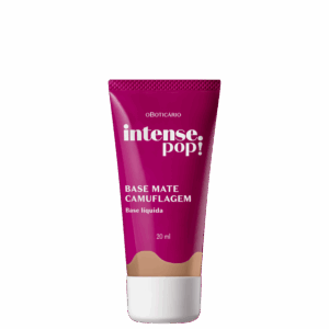 Base Líquida O Boticário Intense Pop Camuflagem Cor 140 20ml Base Líquida O Boticário Intense Pop Camuflagem Cor 140 20ml