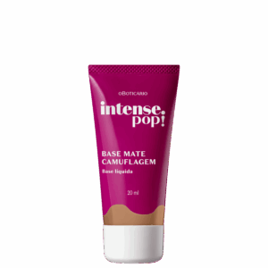 Base Líquida O Boticário Intense Pop Camuflagem Cor 190 20ml