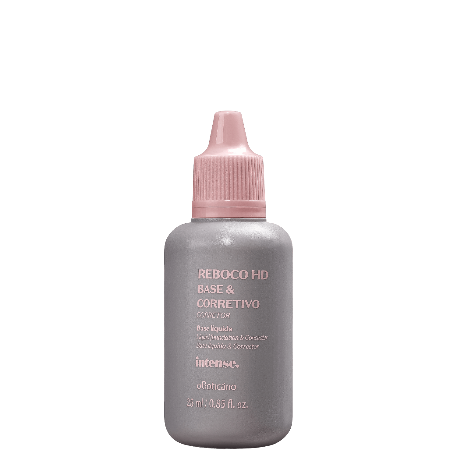 Base Líquida O Boticário Intense Reboco HD Cor 75 24g