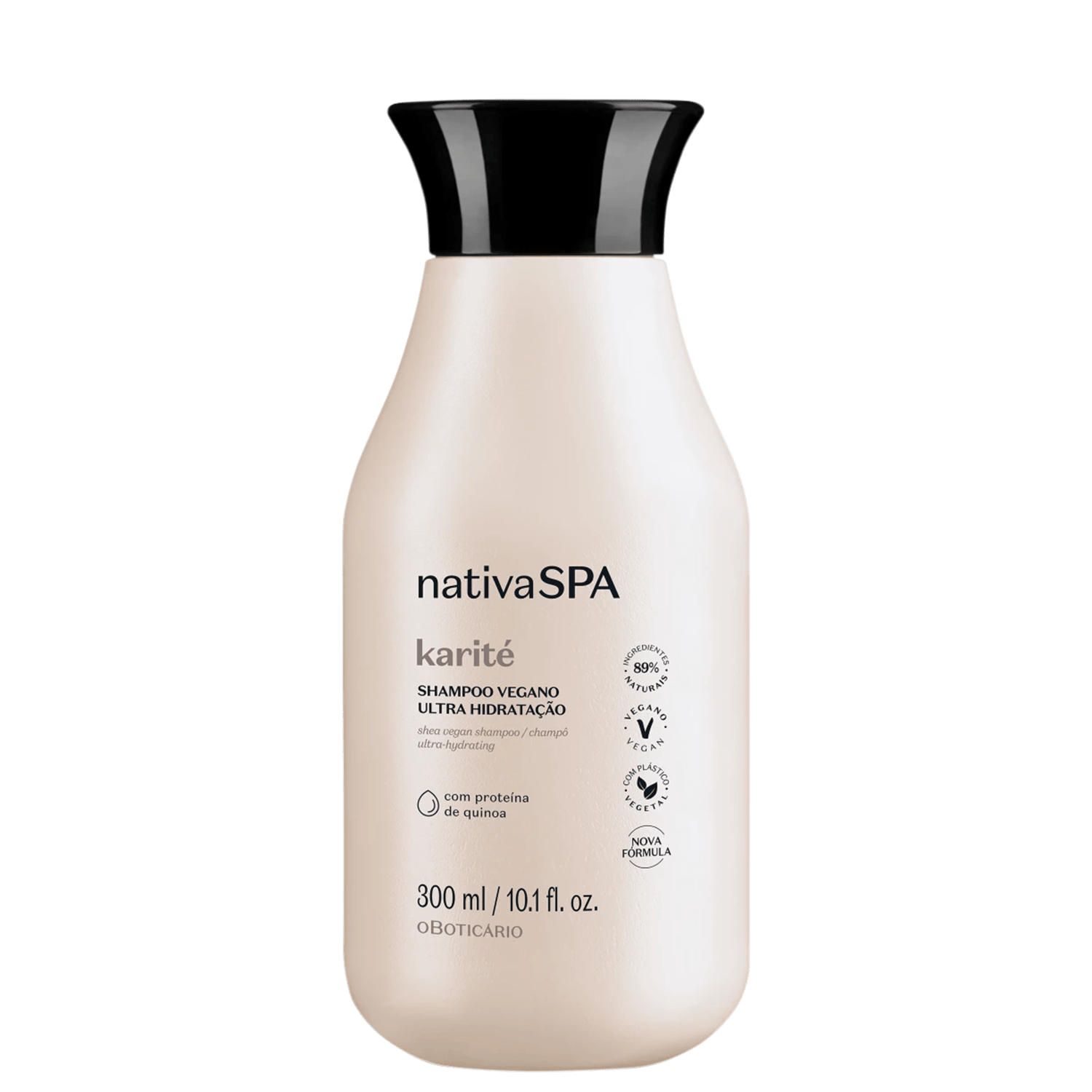 Shampoo O Boticário Nativa Spa Karité Ultra Hidratação 300ml