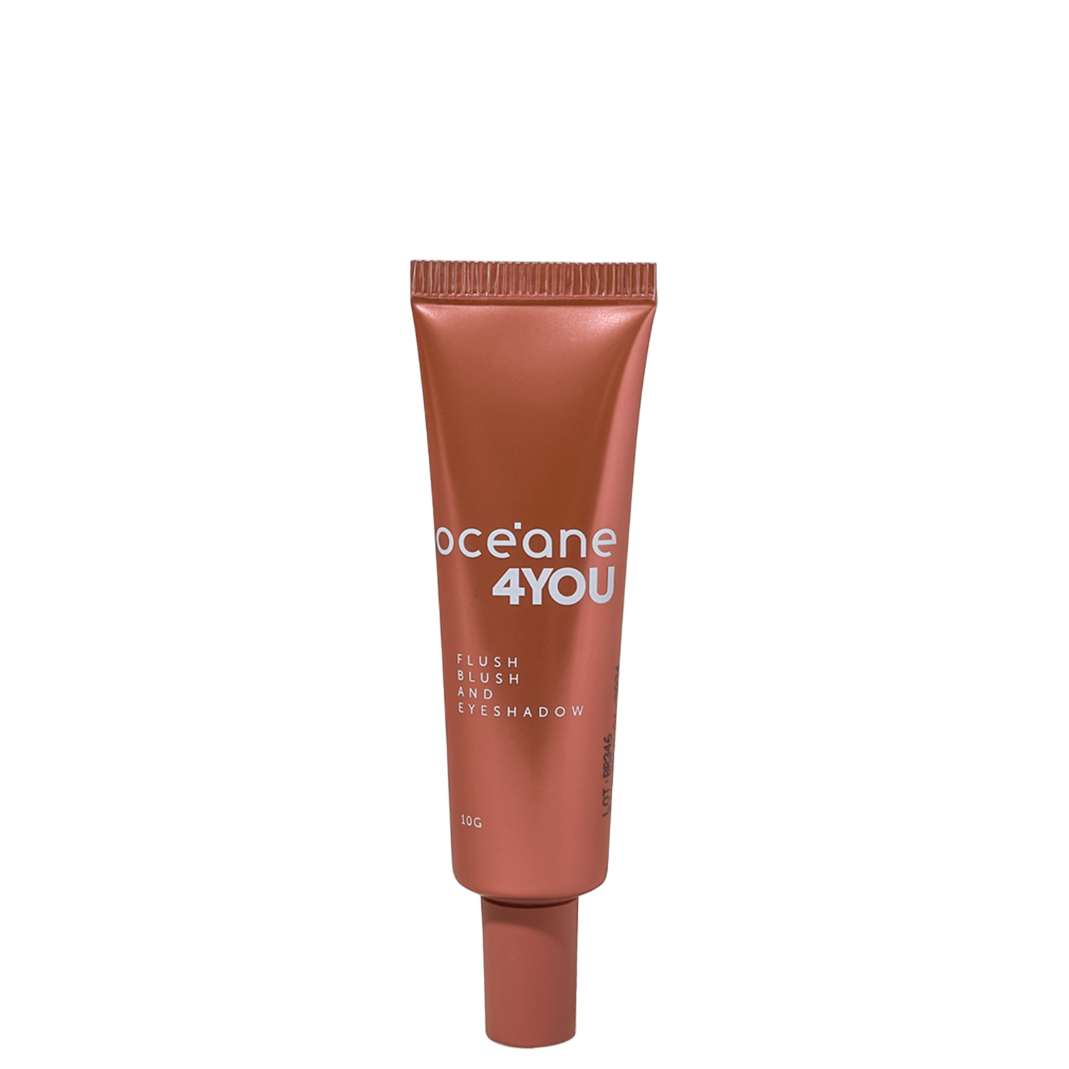 Blush e Sombra Océane 4 You Flush Bright Cherry 10,0g