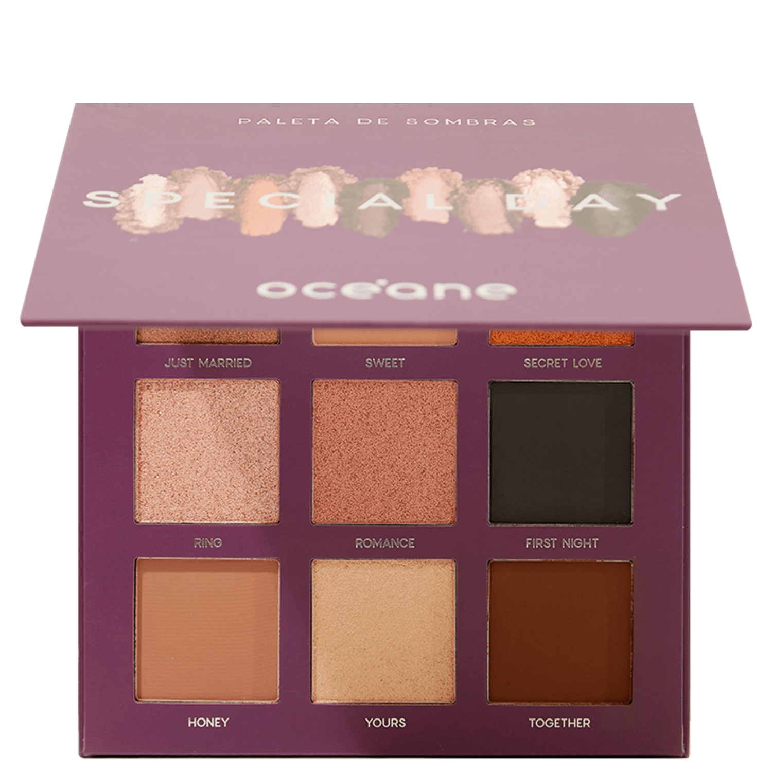 Paleta de Sombras Océane Purple Special Day 25g