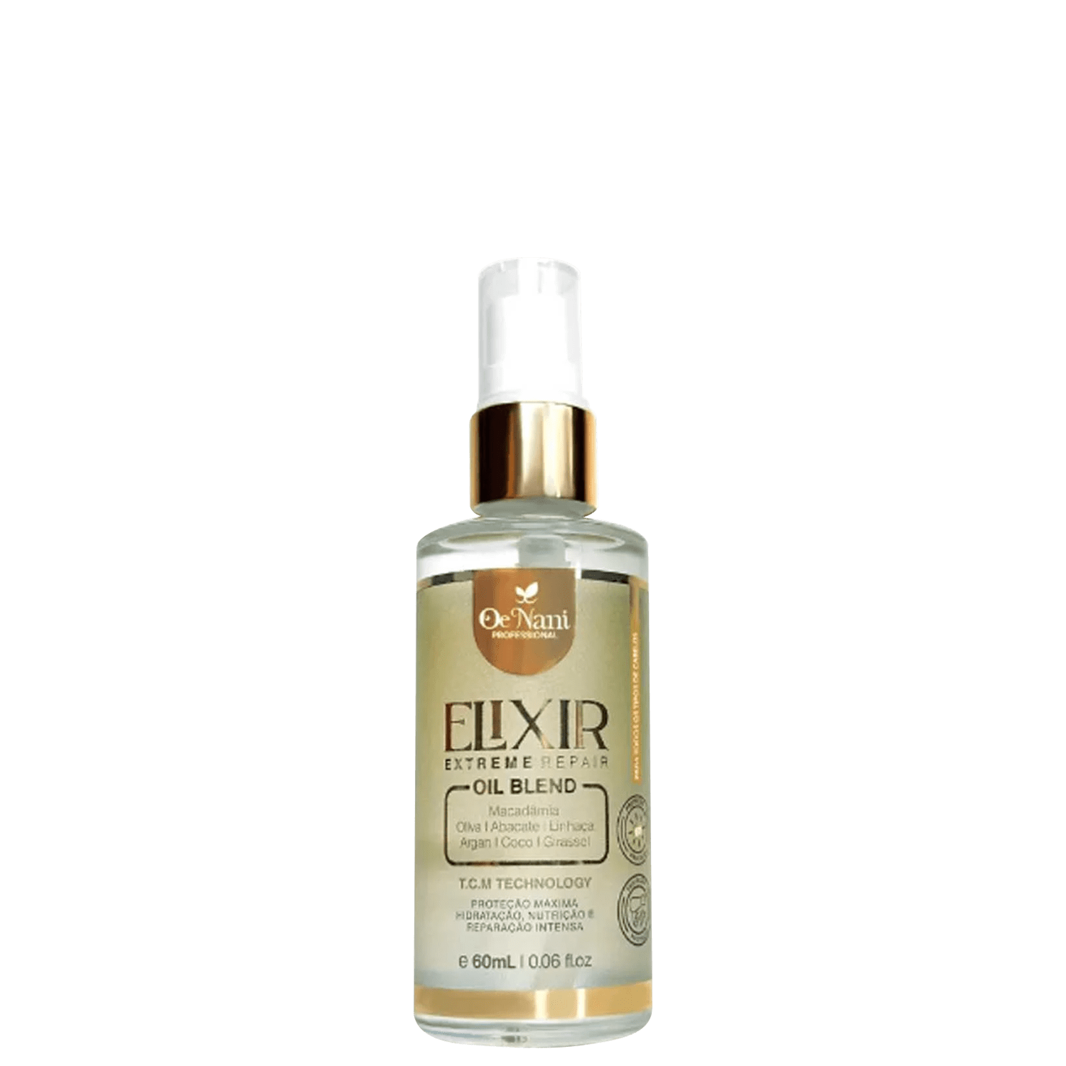 Óleo Capilar Oe Nani Professional Elixir Oil Blend 60ml