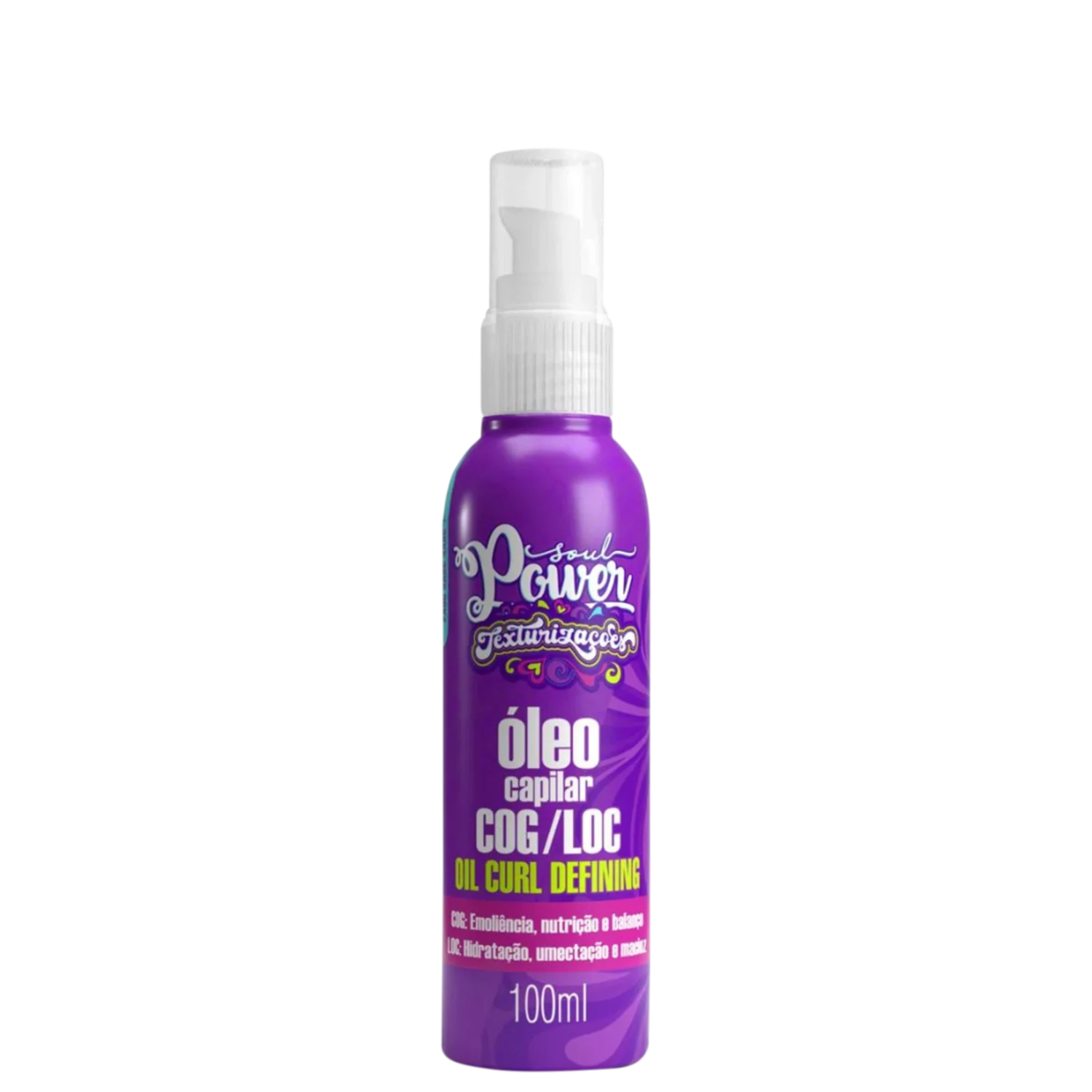 Óleo Capilar Soul Power COG/LOC Texturizações 100ml