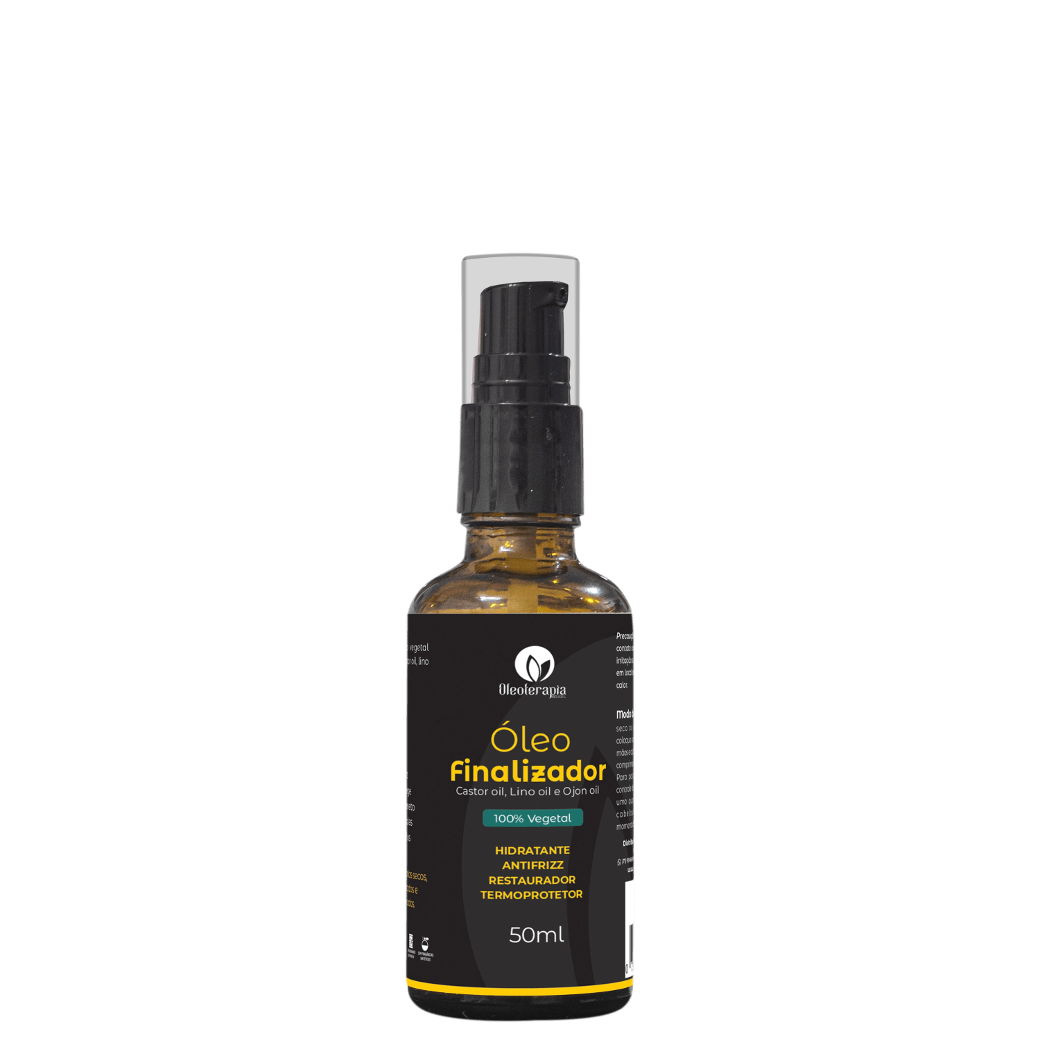 Óleo Finalizador Capilar Oleoterapia Brasil Ojon, Lino & Castor 50ml