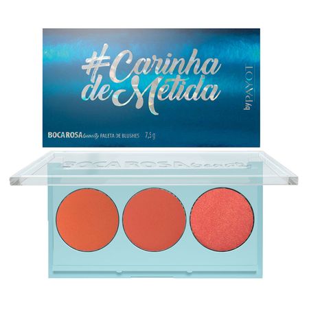 Paleta de Blush Boca Rosa by Payot Carinha de Metida