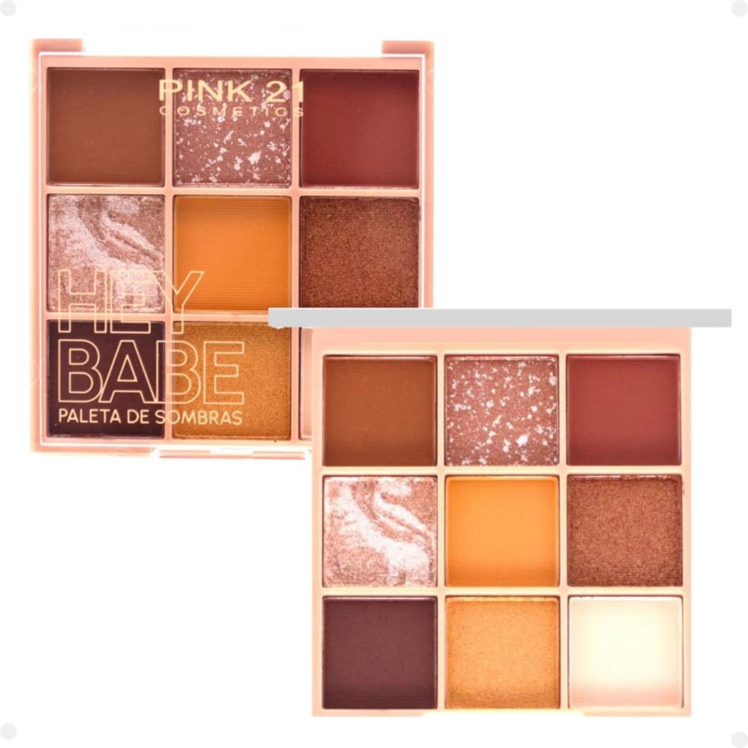 Paleta de Sombras Pink 21 Hey Babe 2 9g