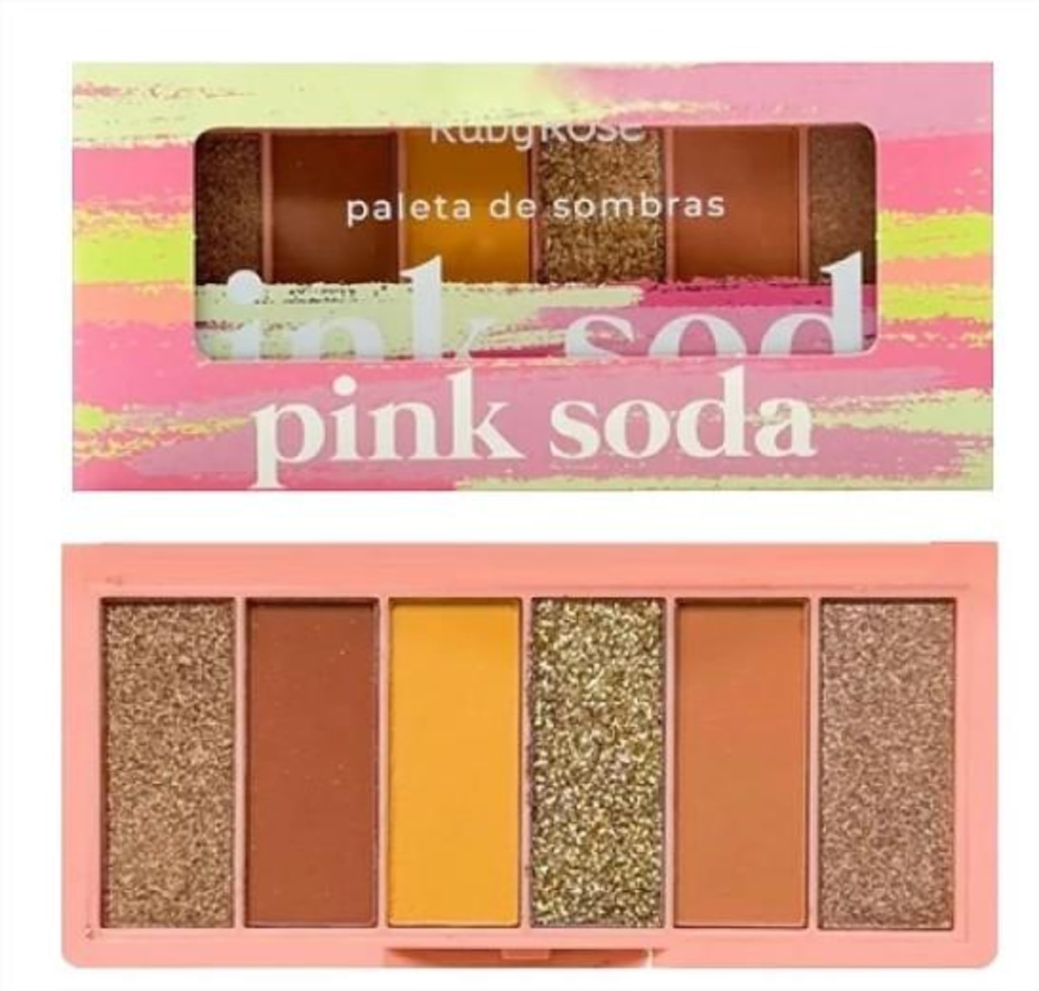 Paleta de Sombras Ruby Rose Pink Soda