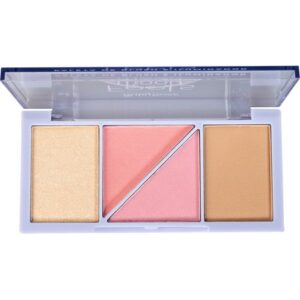 Paleta Multifuncional Ruby Rose Blush e Iluminador Feels Mood HB75291