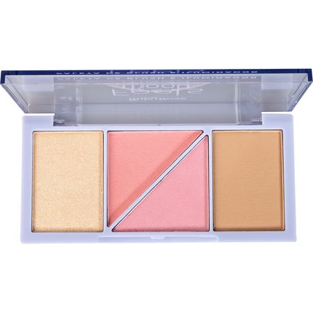 Paleta Multifuncional Ruby Rose Blush e Iluminador Feels Mood HB75291