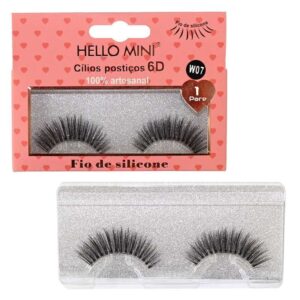 Cílios Hello Mini 6D W07 1 par Cílios Hello Mini 6D W07 1 par