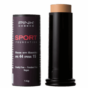 Base em Bastão Pink Cheeks Sport Make Up FPS44 Bege Médio 14g