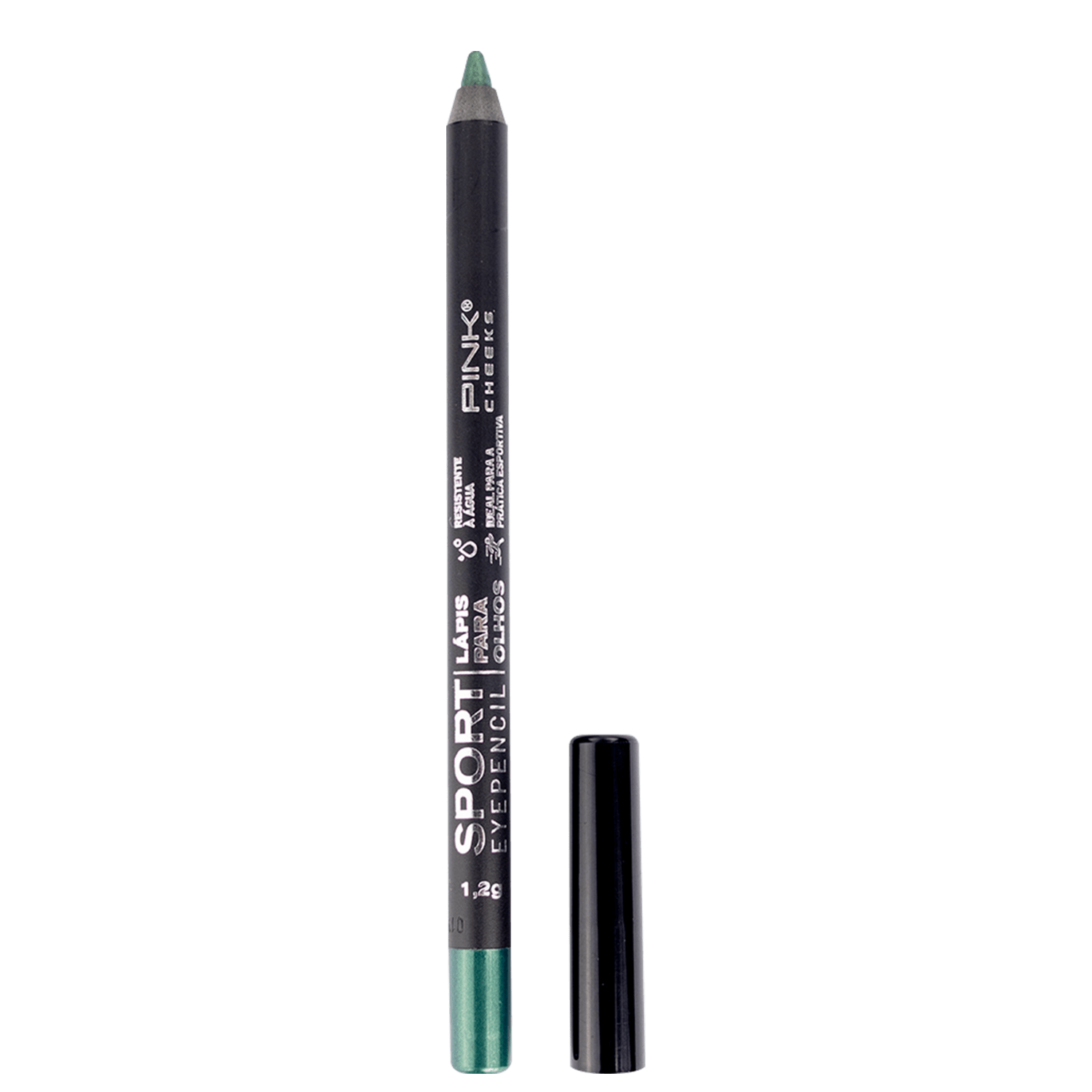 Lápis de Olho Pink Cheeks Sport Verde 1,2g
