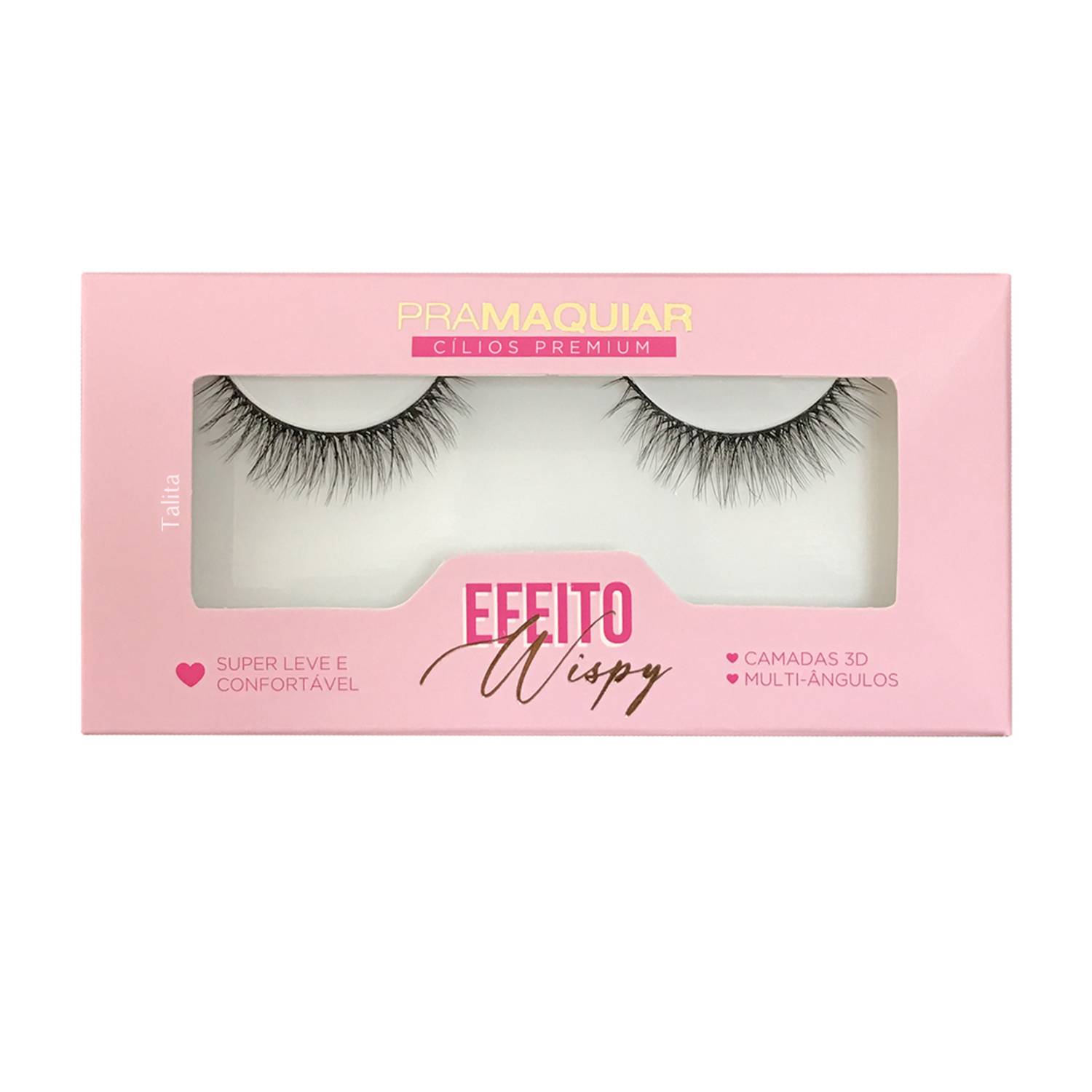 Cílios Postiços Pramaquiar Efeito Wispy Talita