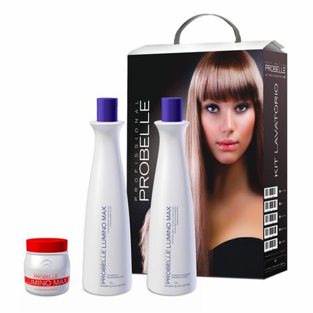 Kit Probelle Lumino Max Shampoo Condicionador Máscara