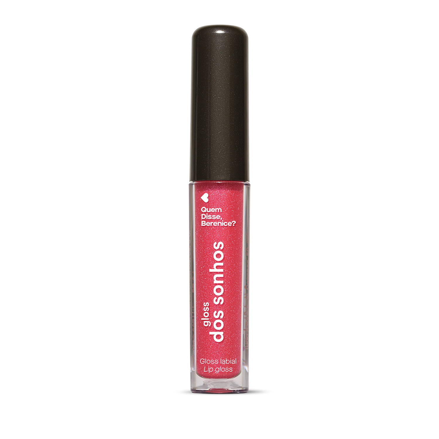 Gloss Labial Quem Disse Berenice dos Sonhos Rosa Cerejex 4ml