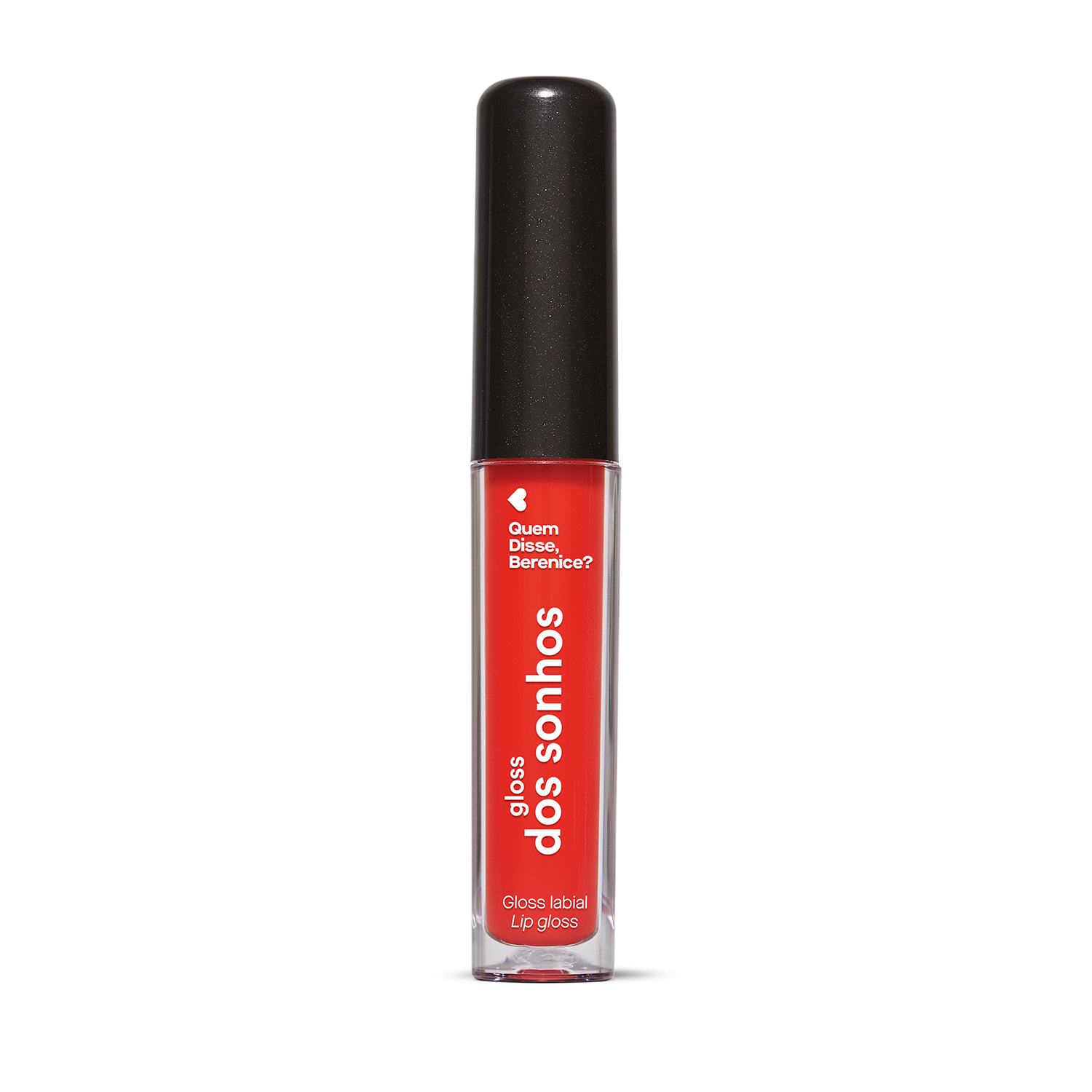 Gloss Labial Quem Disse Berenice dos Sonhos Vermelho Vermedex 4ml