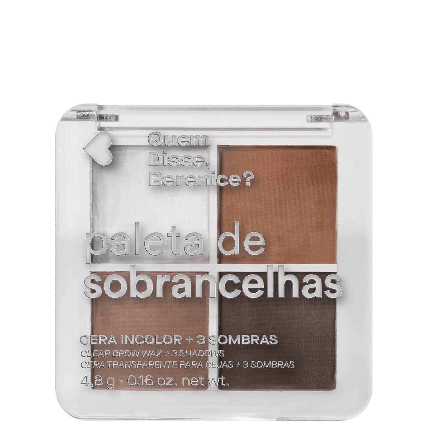 Paleta de Sobrancelhas Quem Disse Berenice 4,8g