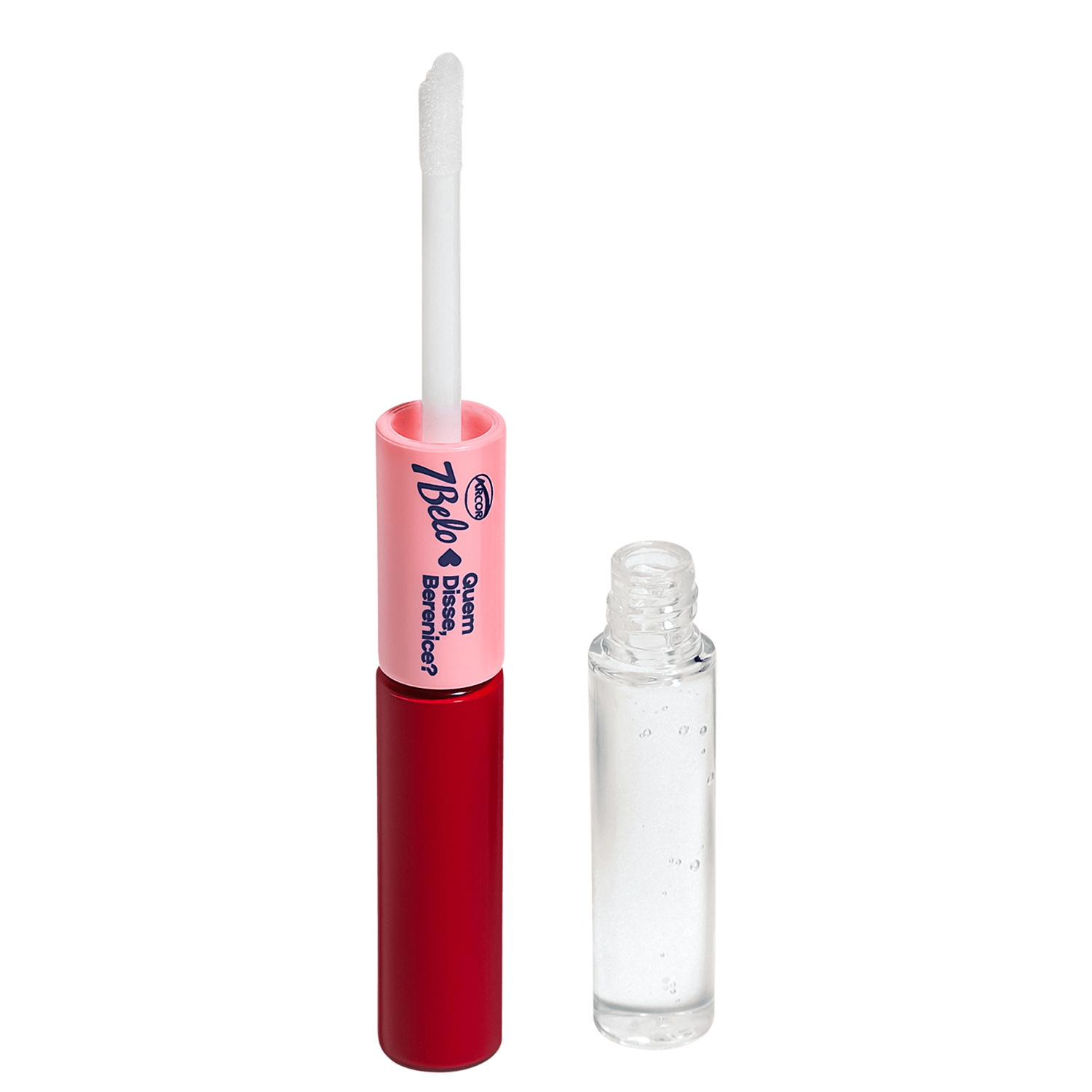 Batom Duo Gloss Quem Disse Berenice QDB 7belo Vermelho Exclusivo 8ml