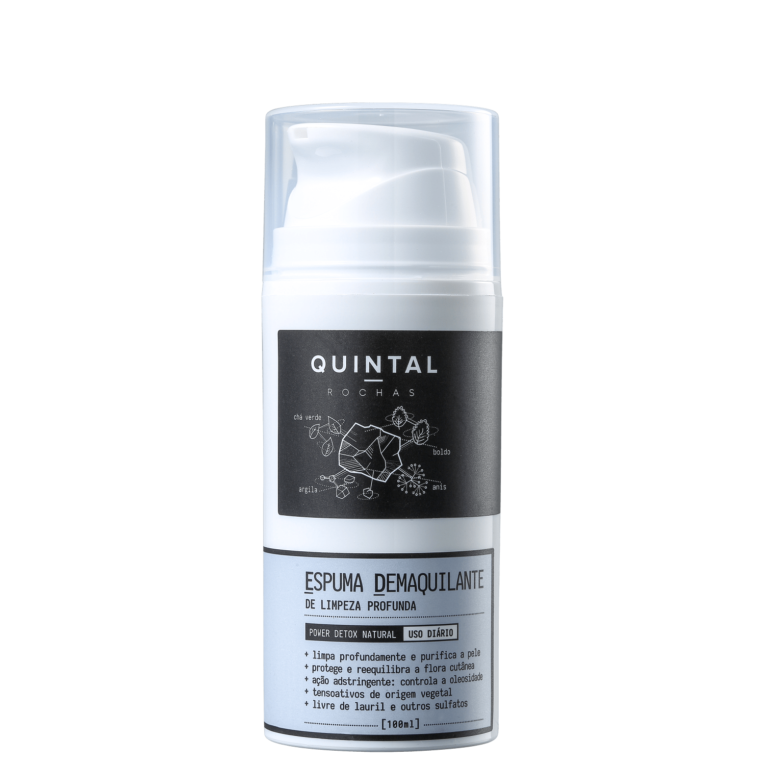 Espuma Demaquilante Quintal Rochás 100g