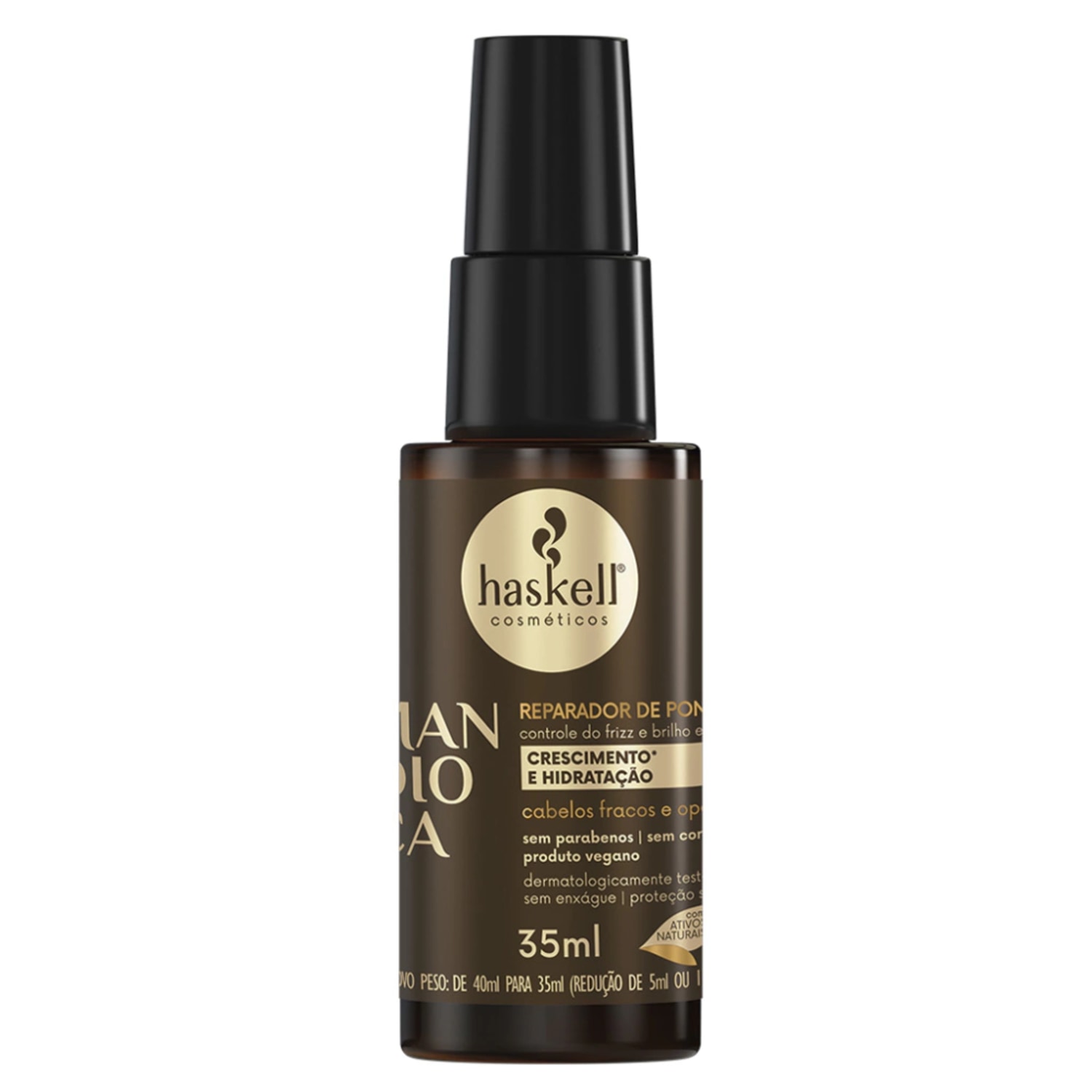 Reparador De Pontas Haskell Mandioca 35ml