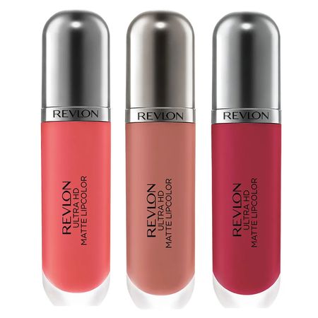 Kit Batom Revlon Ultra HD Matte Seduction Passion Flirtation 1 Unidade