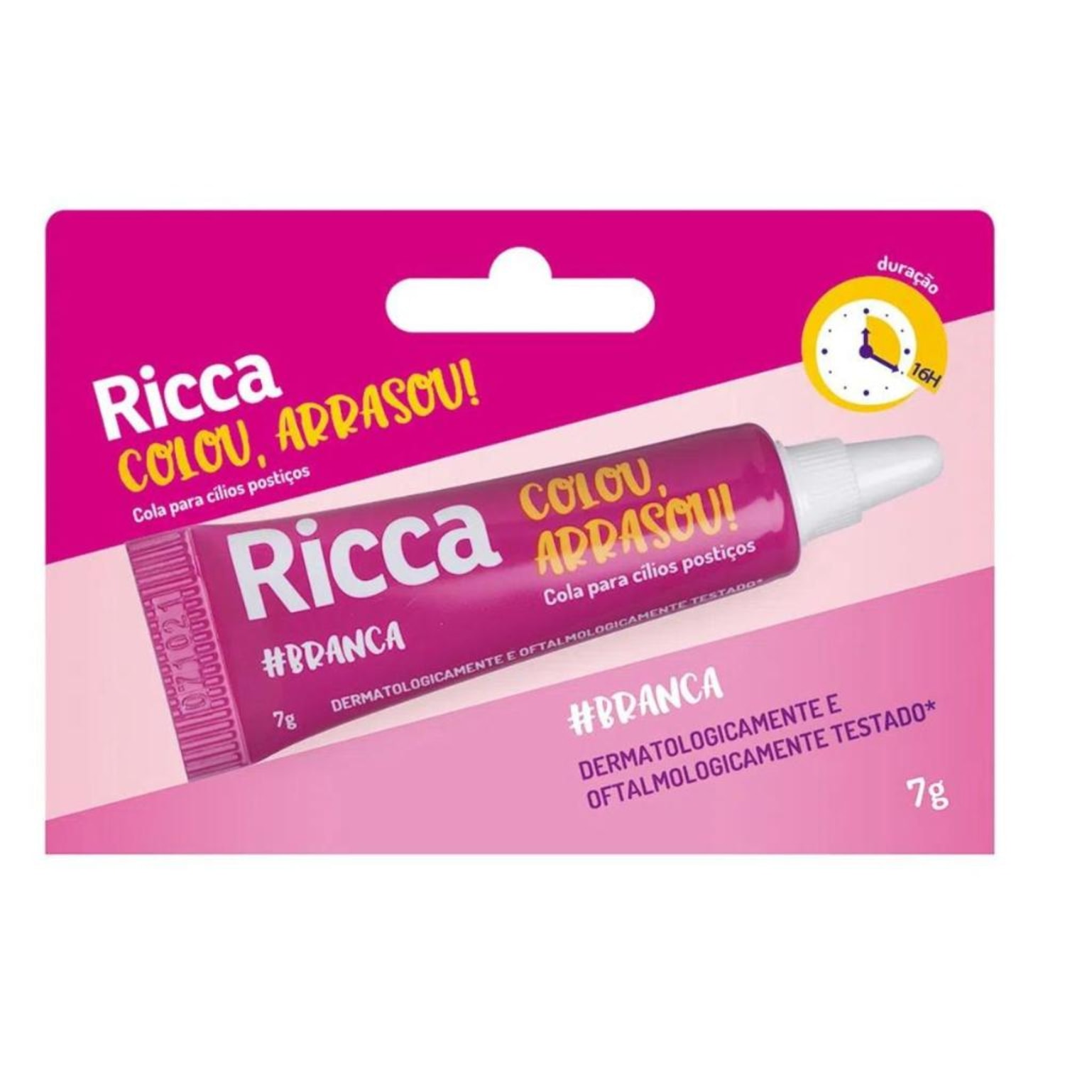 Cola para Cílios Ricca Colou, Arrasou 7g