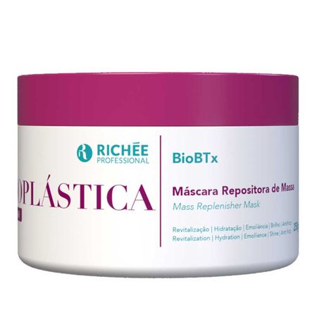 Máscara Repositora De Massa Richée Professional Biobtx 250g