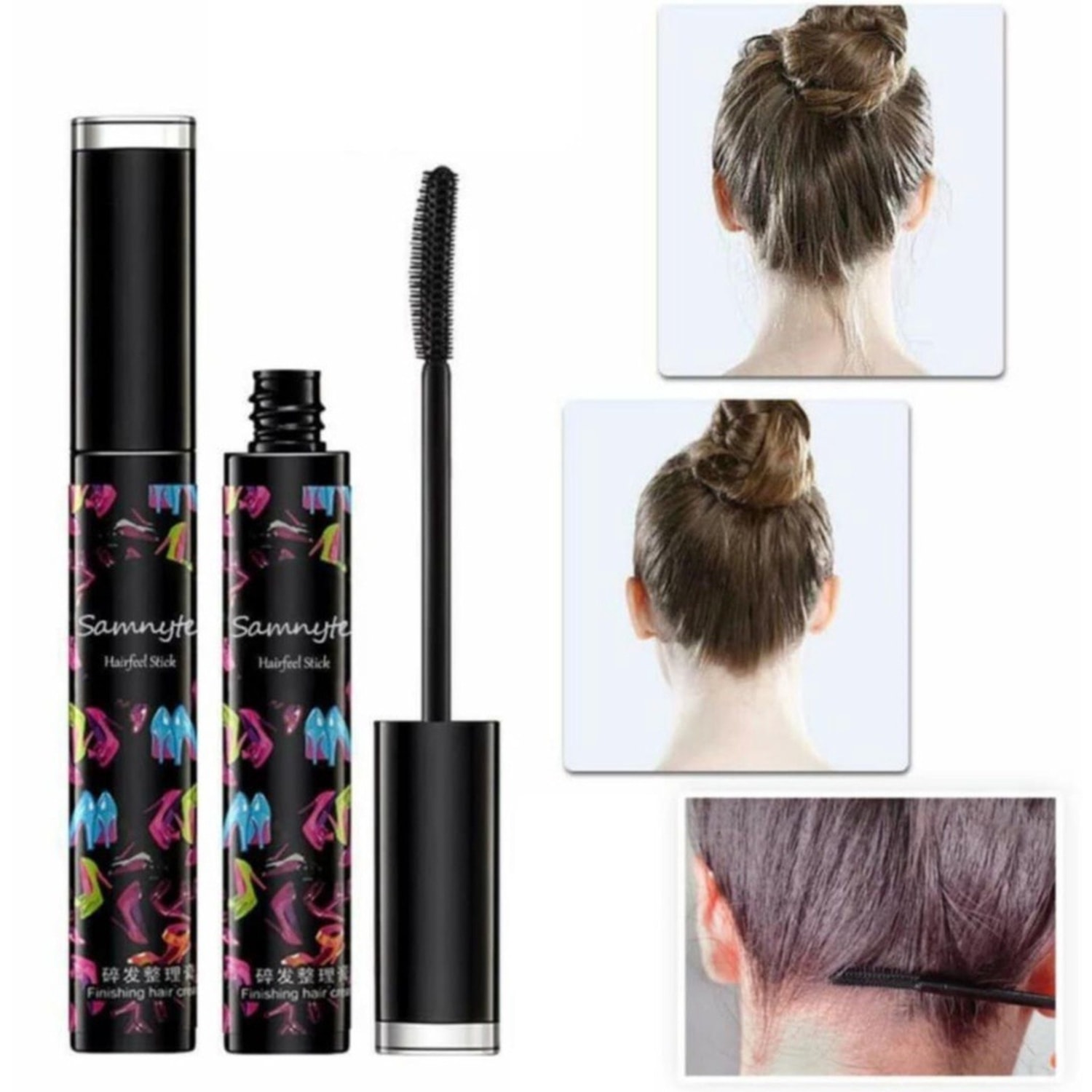 Máscara Modeladora Para Cabelo Rímel De Cabelo Anti Frizz