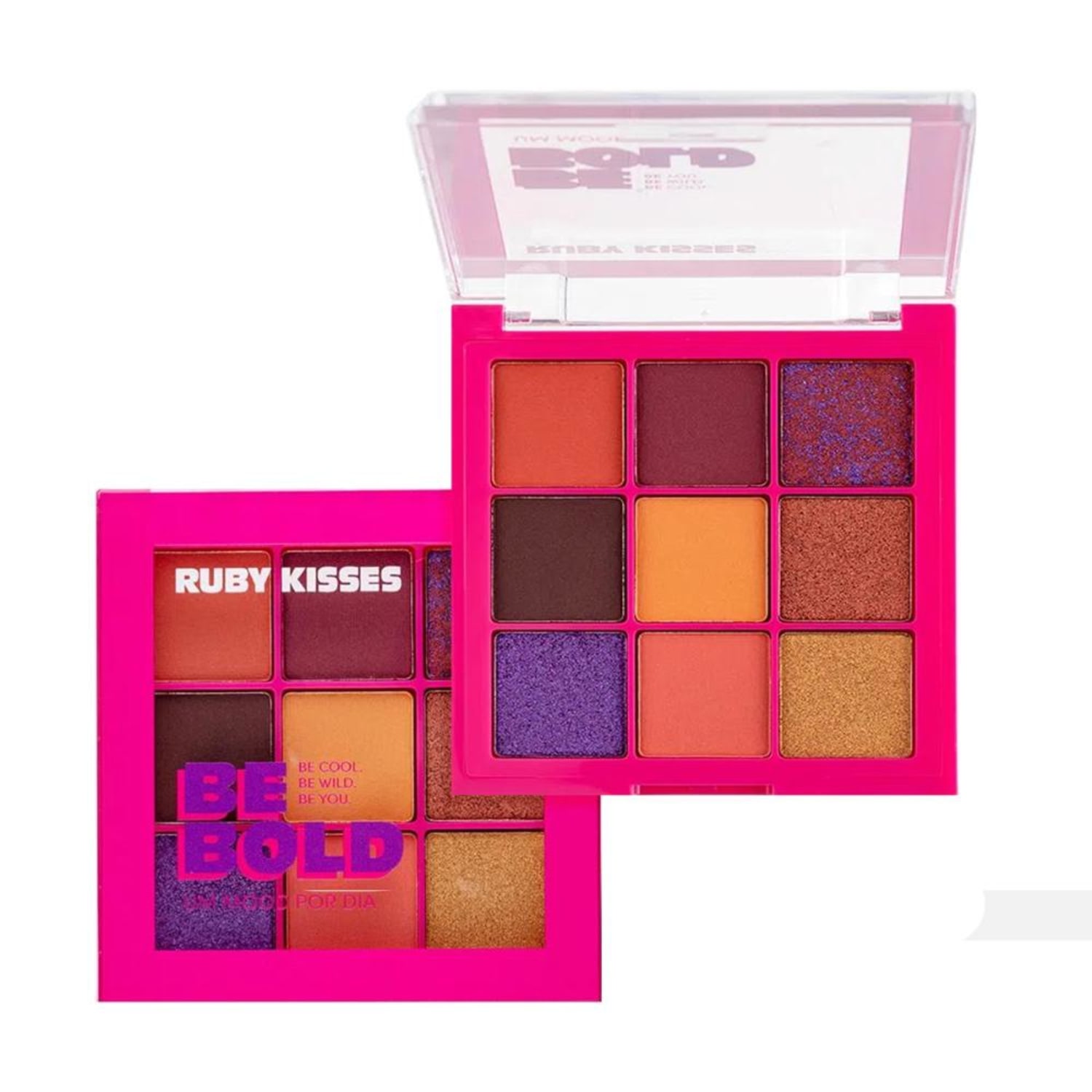 Paleta de Sombras RK by Kiss Mood Collection Be Bold 11,7g