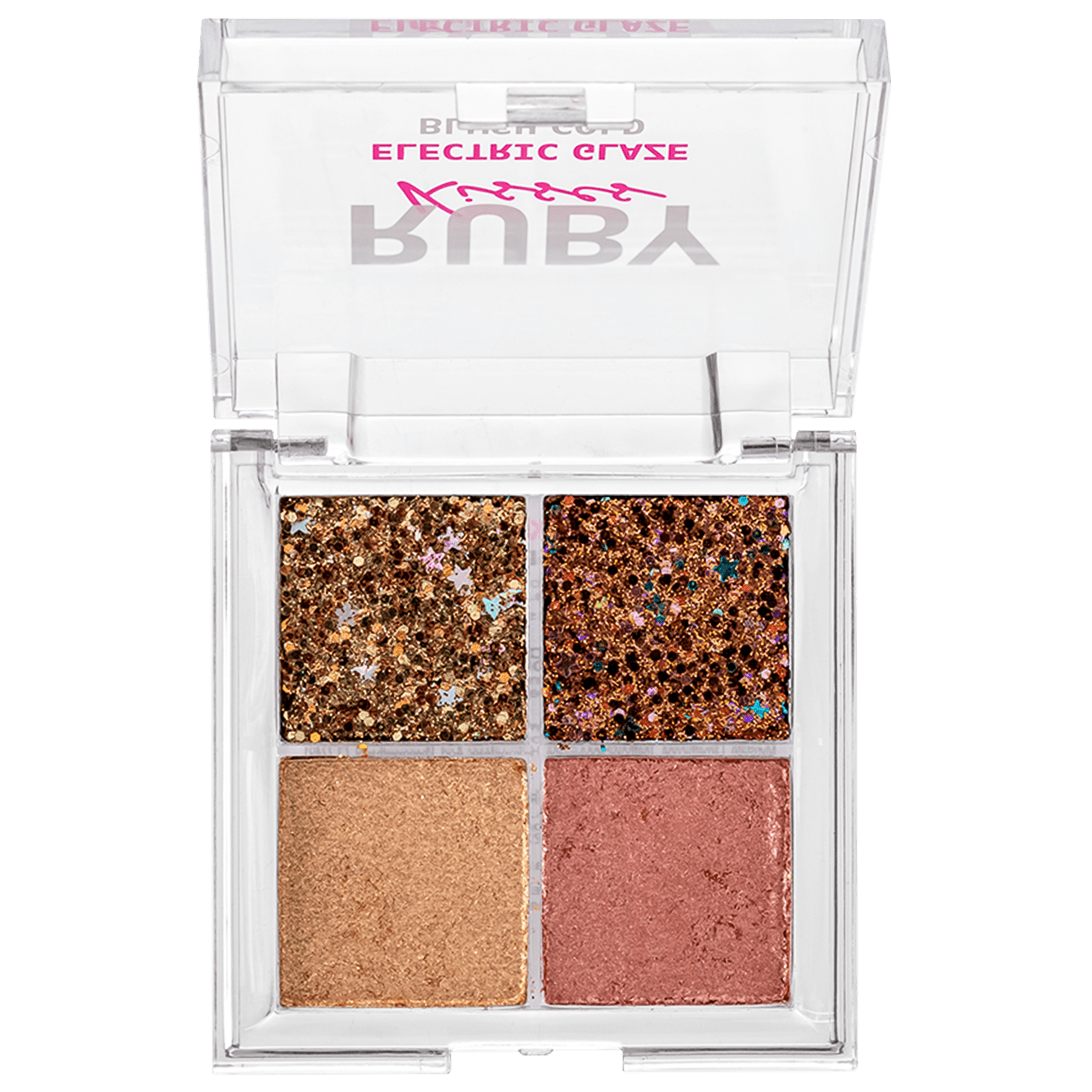 Paleta de Sombras Ruby Kisses Electric Glaze Blush Gold 5,6g