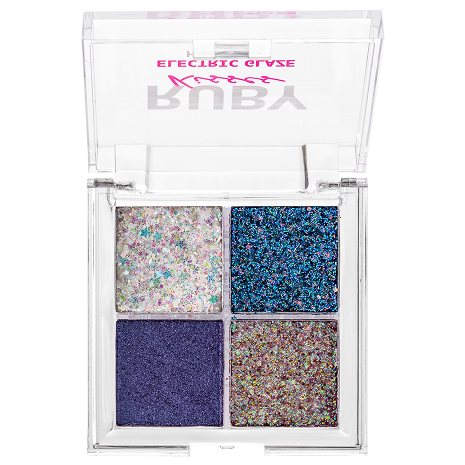 Paleta de Sombras Ruby Kisses Electric Glaze Holo Sky 5,6g