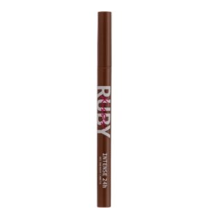 Caneta Delineadora Ruby Kisses Intense 24h Marrom 0,5ml
