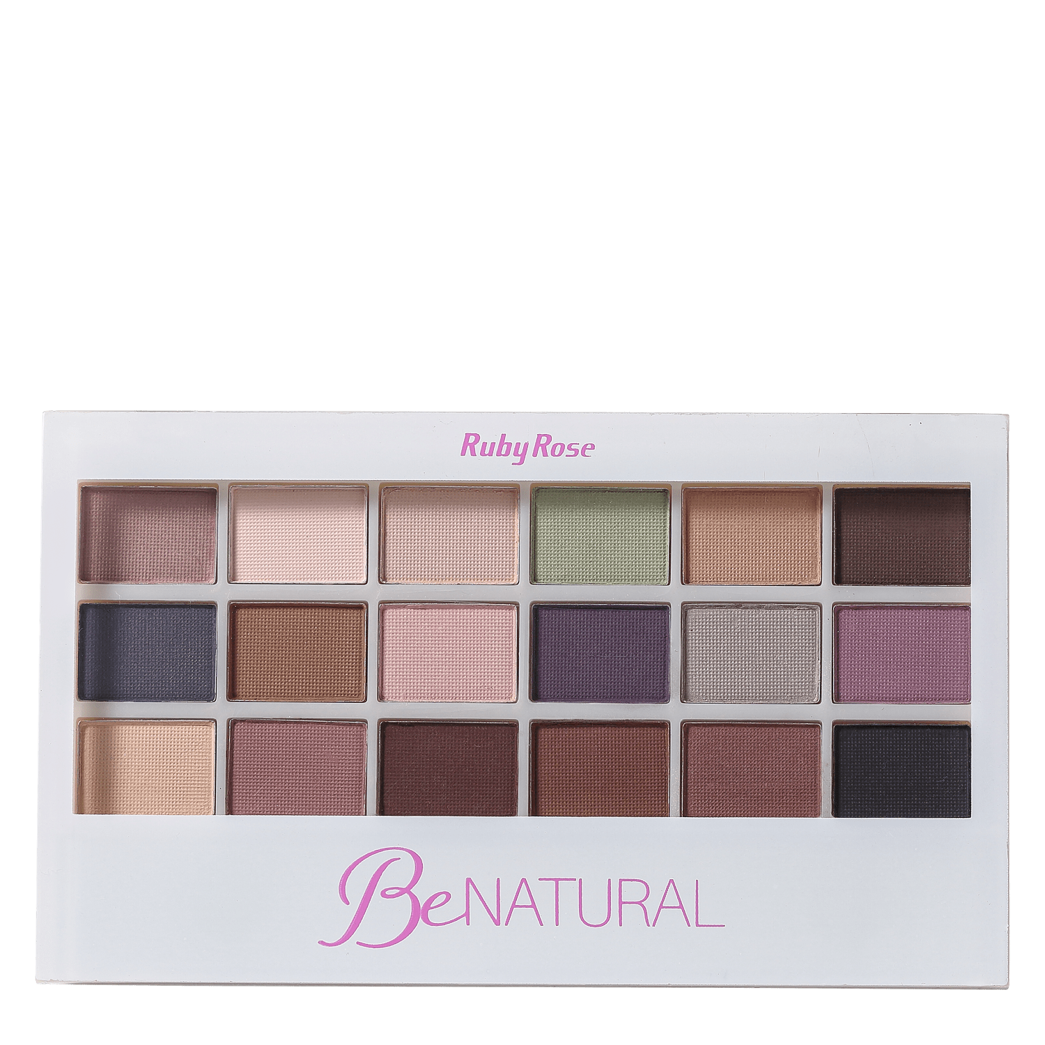 Paleta de Sombras Ruby Rose Be Natural 16g