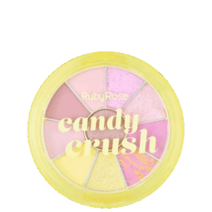 Paleta de Sombras Ruby Rose Candy Crush 8,6g
