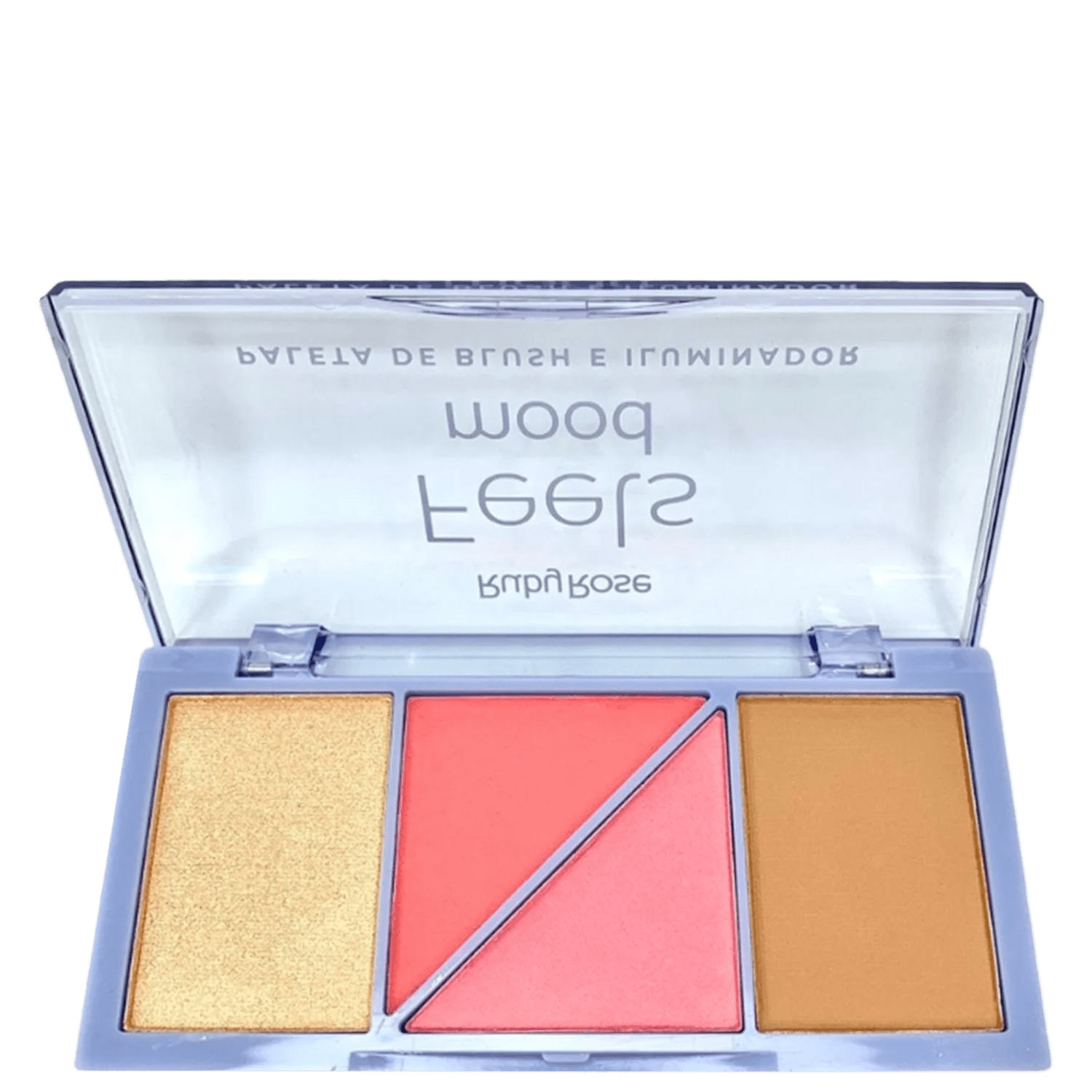 Paleta de Blush e Iluminador Ruby Rose Feels Mood HB75291 103g